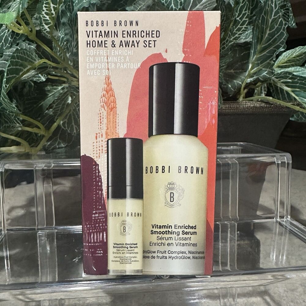 Bobbi Brown Vitamin Enriched Home & Away Set - Brand New